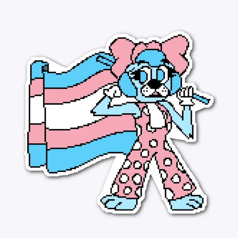 Transgender Pride Sticker [Margret]